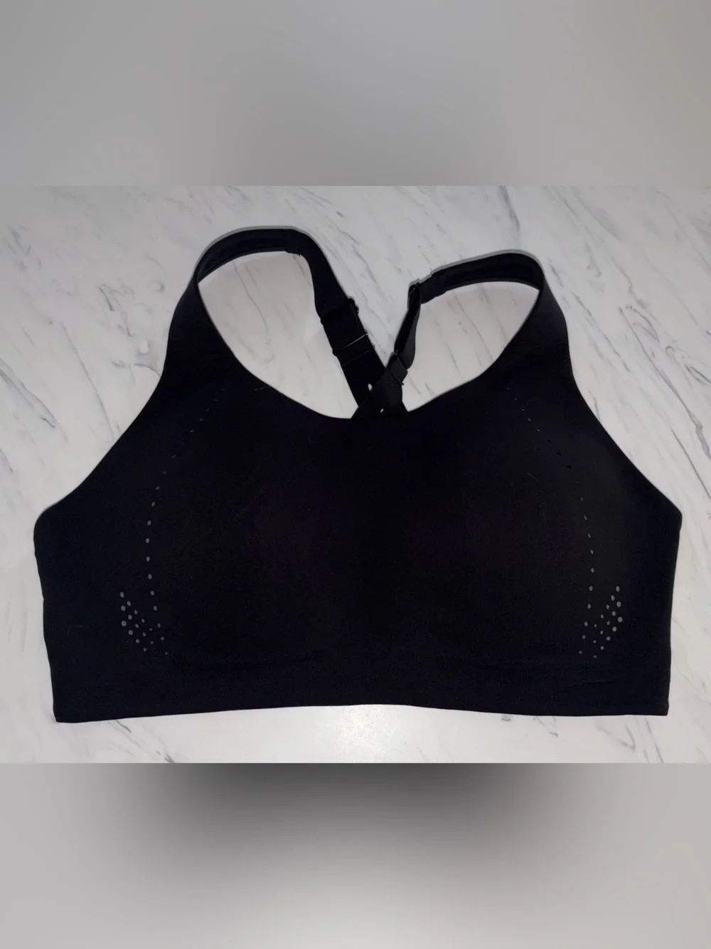 Lululemon Air Support Bra Size 36DD Black High Support